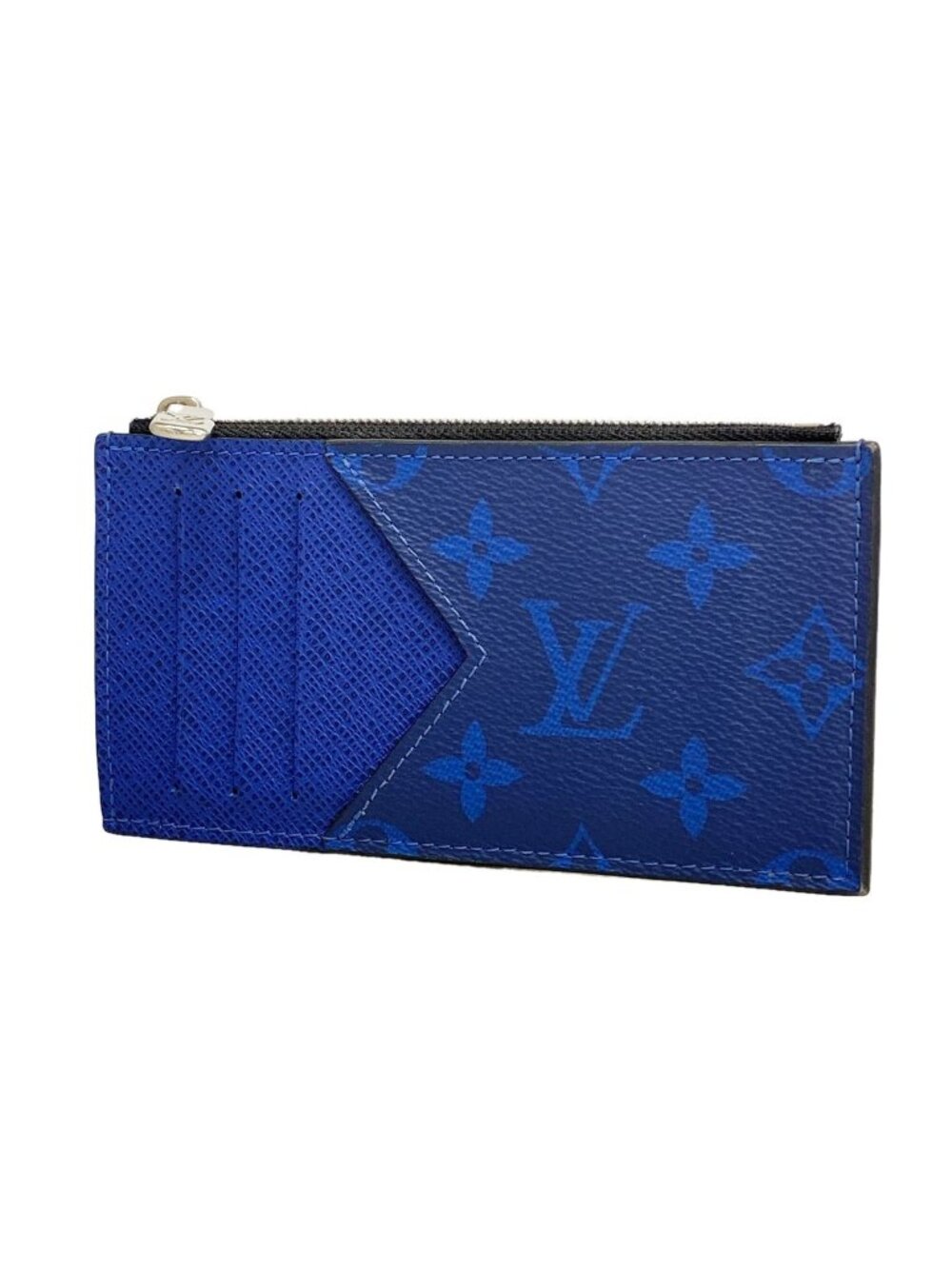 Louis Vuitton Taigarama Coin Card Holder Cobalt